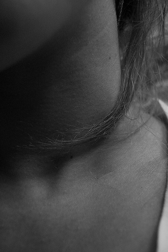 Photograph of neck by Jennifer Kaplan